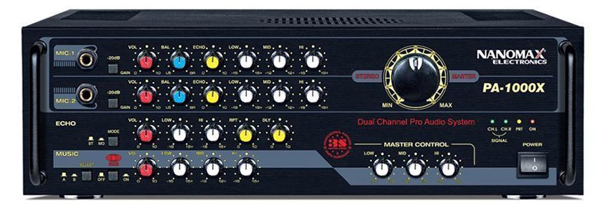 amplifier-karaoke-nanomax-pa1000x-1 Amply Nanomax PA-1000X