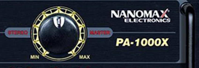 amplifier-karaoke-nanomax-pa1000x-2 Amply Nanomax PA-1000X nút vặn điều khiển
