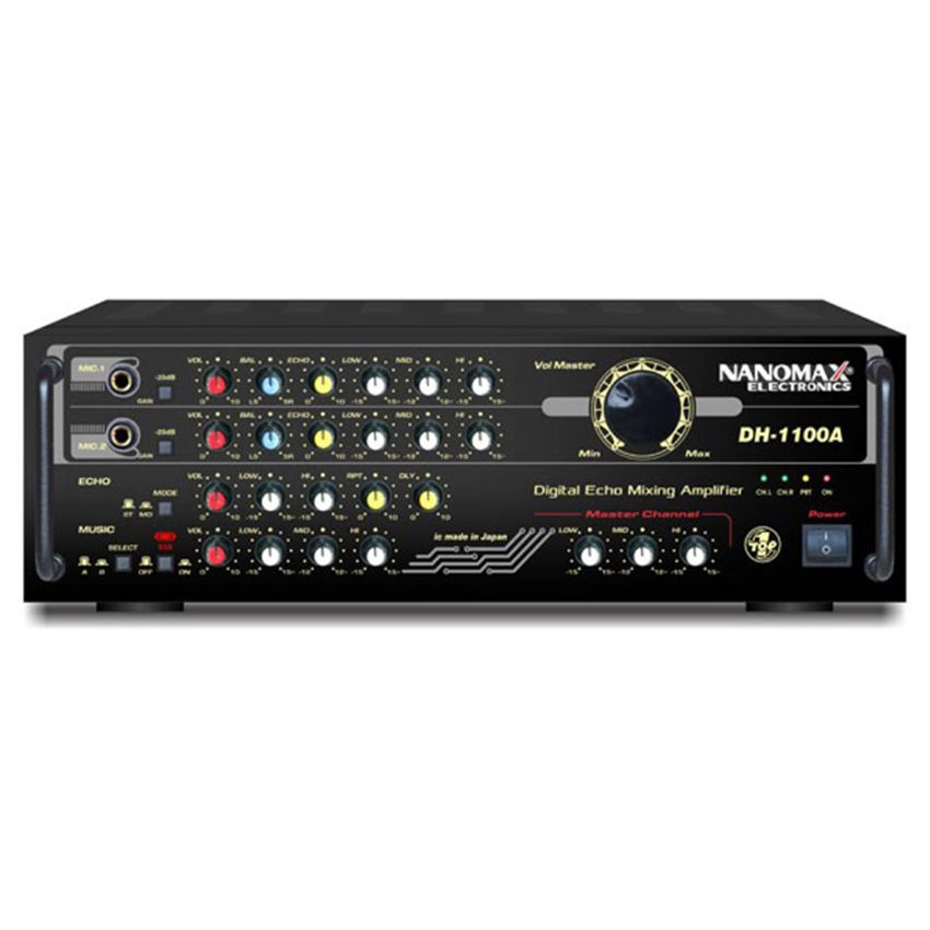 Amply Nanomax DH-1100A - Hàng chính hãng 1 Amply Nanomax DH-1100A - Hàng chính hãng