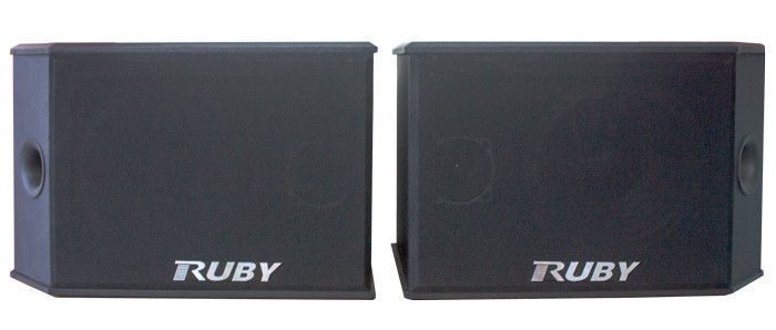 loa-thung-ruby-rb-108-2 Loa thùng 20cm lưới vải Ruby RB 108 - công suất 400W