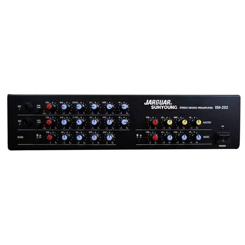 Mixer karaoke Jarguar Suhyoung KM-202 - Hàng chính hãng 1 Mixer karaoke Jarguar Suhyoung KM-202 - Hàng chính hãng