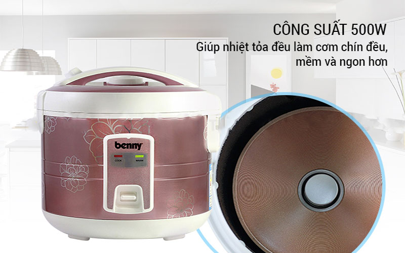 noi-cc6a1m-dien-nap-gai-benny-br-mvn12-3 Mâm nhiệt của Nồi cơm điện nắp gài Benny BR-MVN12