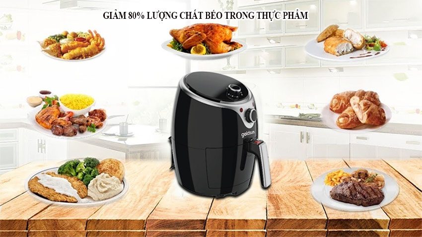 noi-chien-khong-dau-goldsun-cq1403-5 Chức năng của Nồi chiên không dầu Goldsun CQ1403