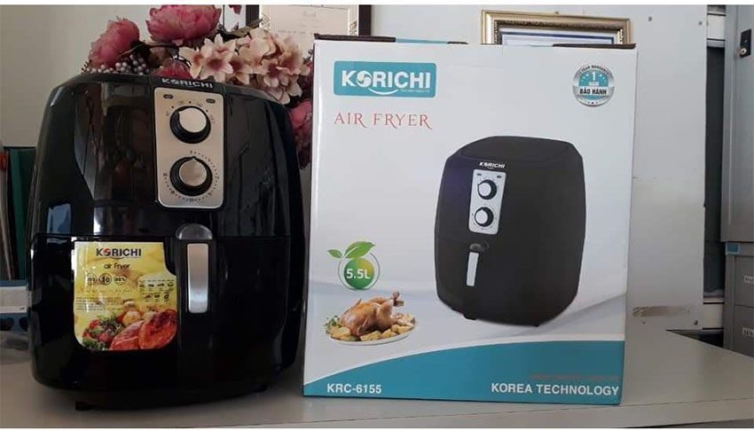 noi-chien-khong-dau-korochi-krc-6155-1-2 Nồi chiên không dầu Korichi  KRC-6155