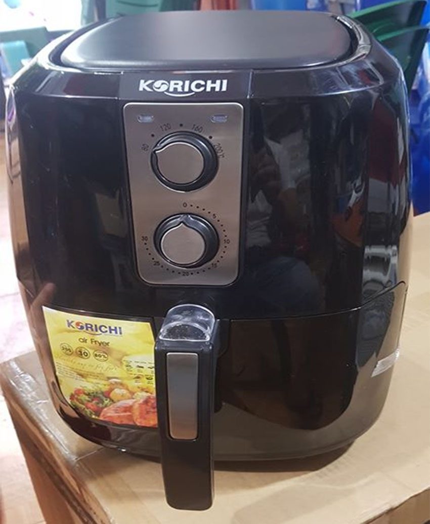 noi-chien-khong-dau-korochi-krc-6155-2 Bảng điều khiển của Nồi chiên không dầu Korichi  KRC-6155