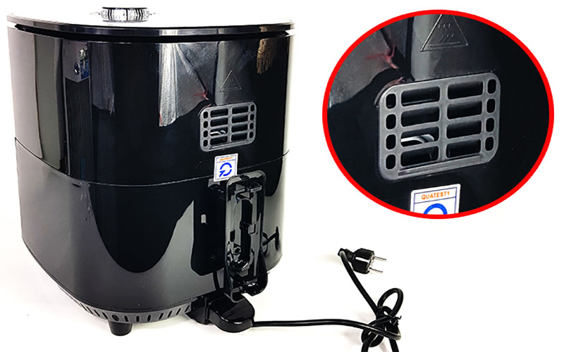 noi-chien-khong-dau-povena-pvn-6518-3 Khe tản nhiệt của Nồi chiên không dầu Povena PVN-6518