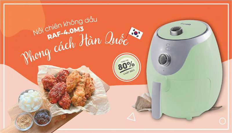 noi-chien-khong-dau-rapido-raf4-0m3-3 Nồi chiên không dầu Rapido RAF4.0M3