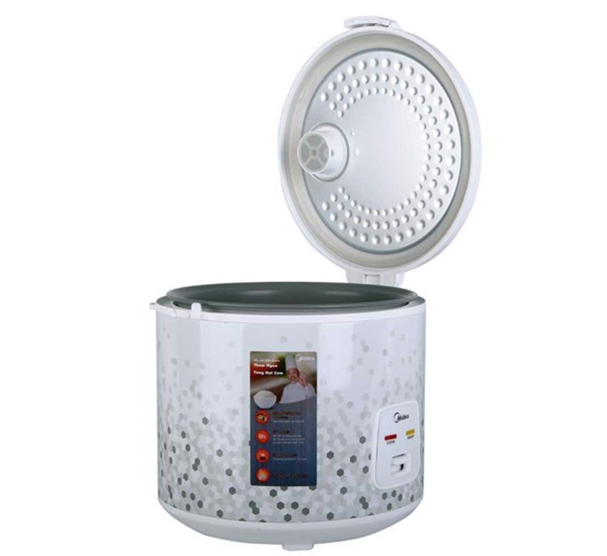noi-com-dien-midea-mr-cm1821-2 Nồi cơm điện Midea MR-CM1821 với thiết nắp nồi gắn liền tiện lợi