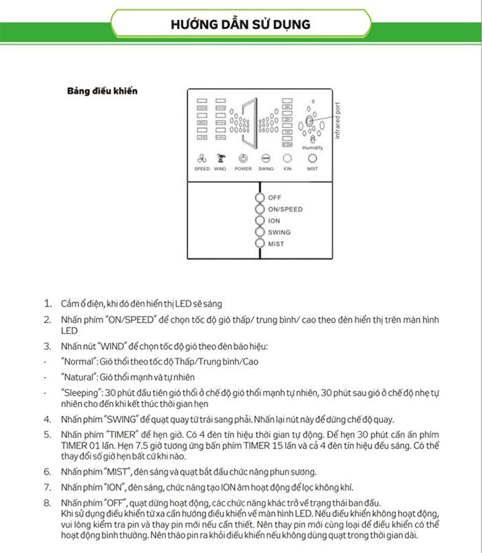 quat-phun-suong-kangaroo-kg558s-5 Quạt làm mát phun sương Kangaroo KG558S