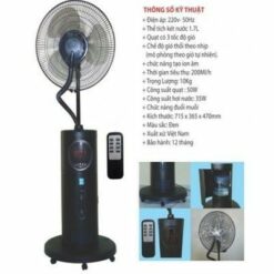 Quạt phun sương Trường Thọ BA2015 - Công suất 50W - Hàng chính hãng