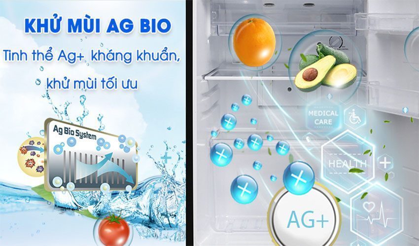 tu-lanh-171-lit-inverter-toshiba-gr-m21vuz1-ukk-7 Hệ thống khử mùi của Tủ lạnh171 lít Inverter Toshiba GR-M21VUZ1 UKK