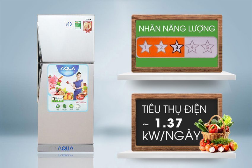 tu-lanh-aqua-aqr-s185bn-6 Tủ lạnh Aqua AQR-S185BN với tem năng lượng tiết kiệm điện