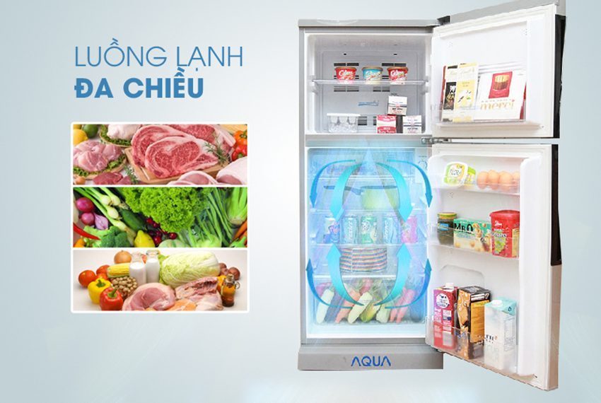 tu-lanh-aqua-aqr-s185bn-7 Tủ lạnh Aqua AQR-S185BN với công nghệ làm lạnh hiệu quả