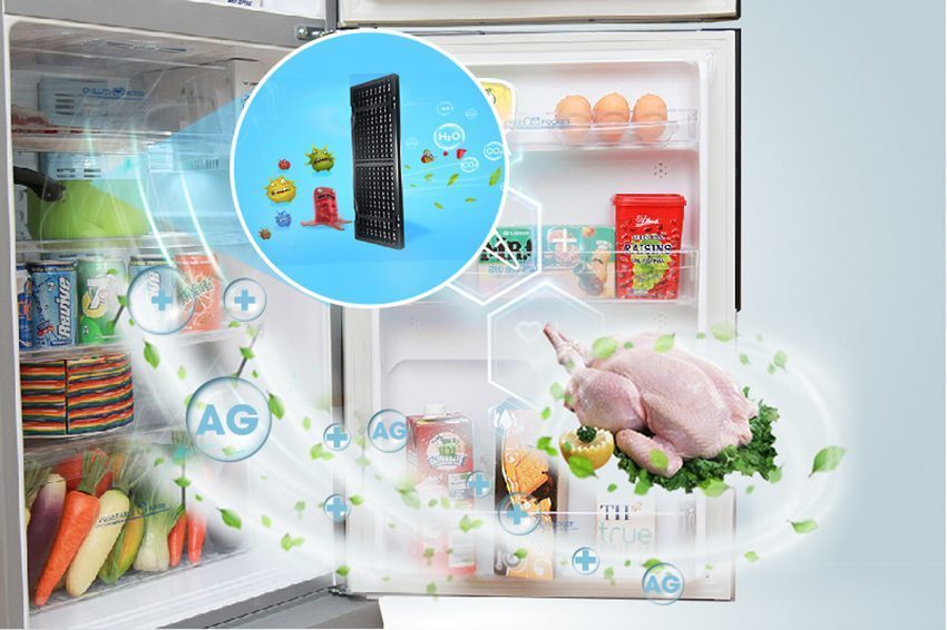 tu-lanh-aqua-aqr-s185bn-8 Công nghệ khử mùi, diệt khuẩn của tủ lạnh Aqua AQR-S185BN