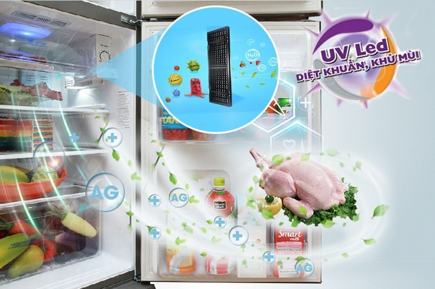 tu-lanh-aqua-aqr-u185bn-10 Chức năng diệt khuẩn của tủ lạnh Aqua AQR-U185BN