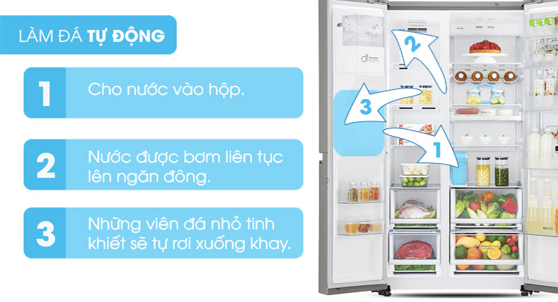 tu-lanh-inverter-samsung-rs64r53012c-sv-4 Công nghệ làm đá tự động của Tủ lạnh Inverter Samsung RS64R53012C/SV
