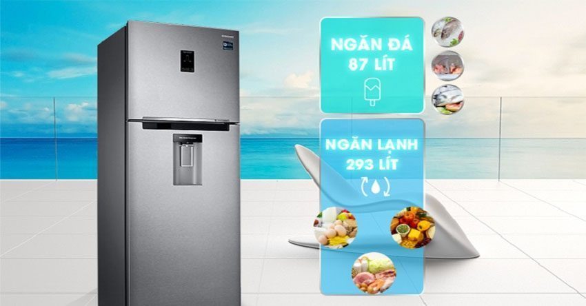 tu-lanh-inverter-samsung-rt38k5982sl-sv-2 Dung tích của Tủ lạnh Inverter Samsung RT38K5982SL/SV