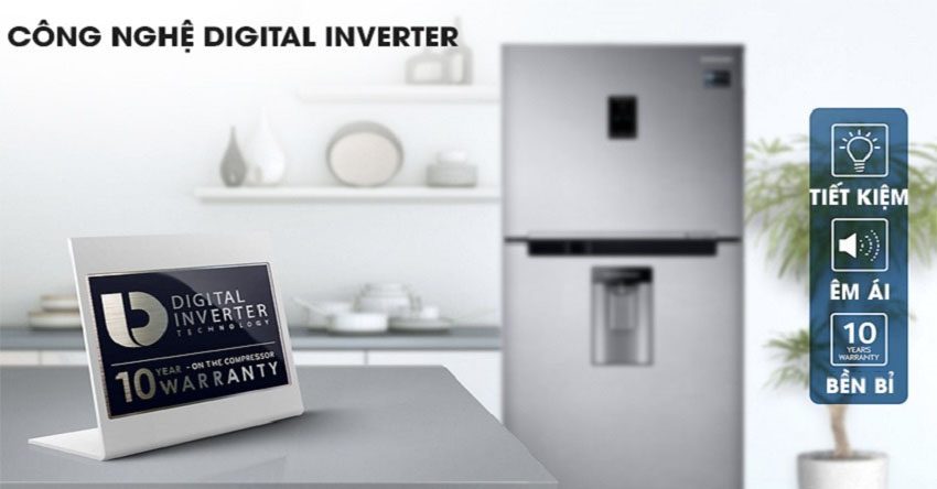 tu-lanh-inverter-samsung-rt38k5982sl-sv-5 Công nghệ Inverter của Tủ lạnh Inverter Samsung RT38K5982SL/SV