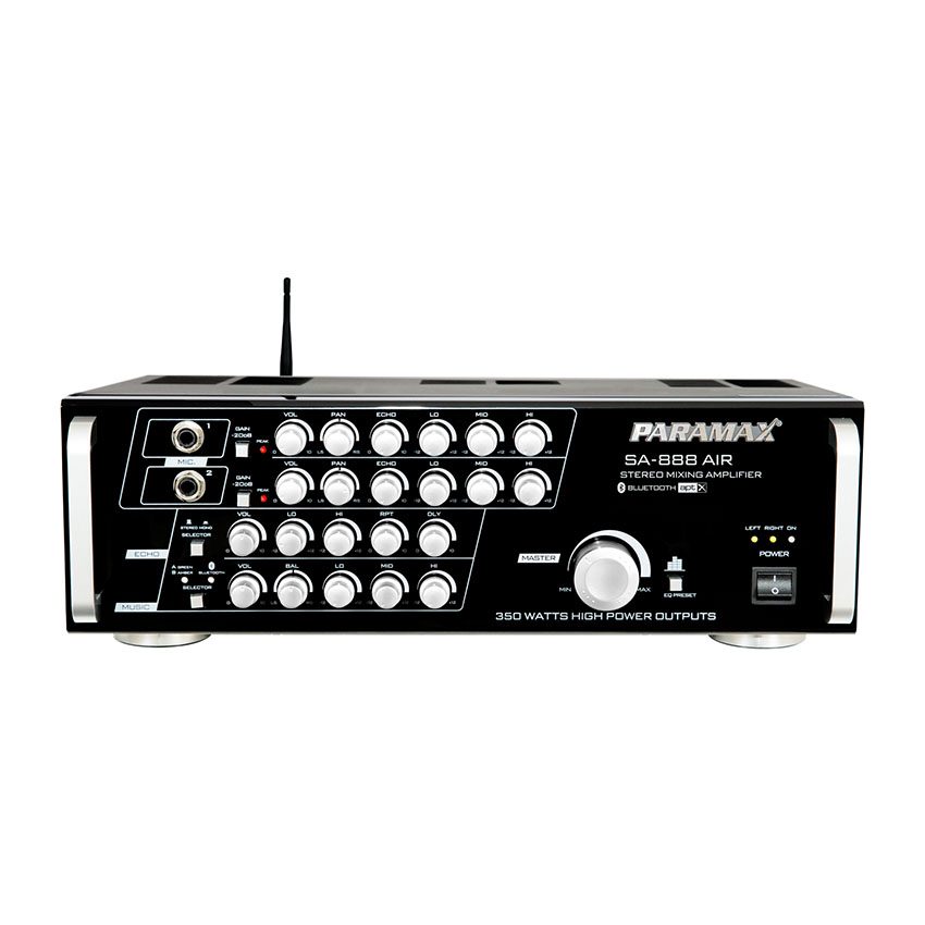 Amply karaoke Paramax SA-888 AIR - Hàng chính hãng 1 Amply karaoke Paramax SA-888 AIR - Hàng chính hãng