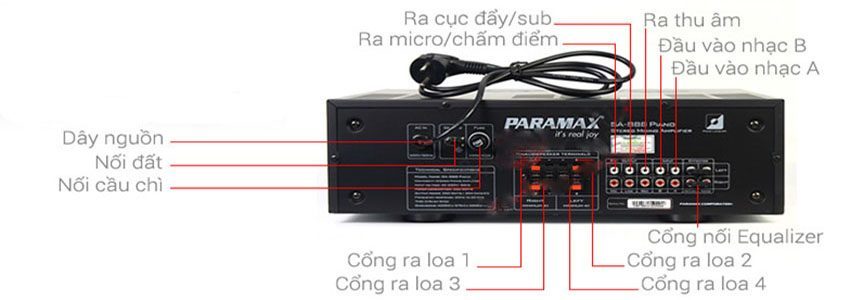 ampli-karaoke-paramax-sa-888-piano-2 Các bộ phận của Amply Paramax SA 888 Piano