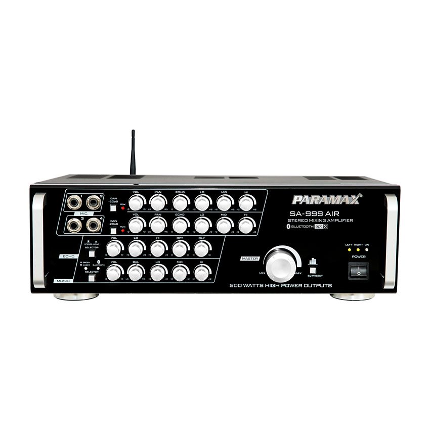 Amply karaoke Paramax SA-999 AIR - Hàng chính hãng 1 Amply karaoke Paramax SA-999 AIR - Hàng chính hãng