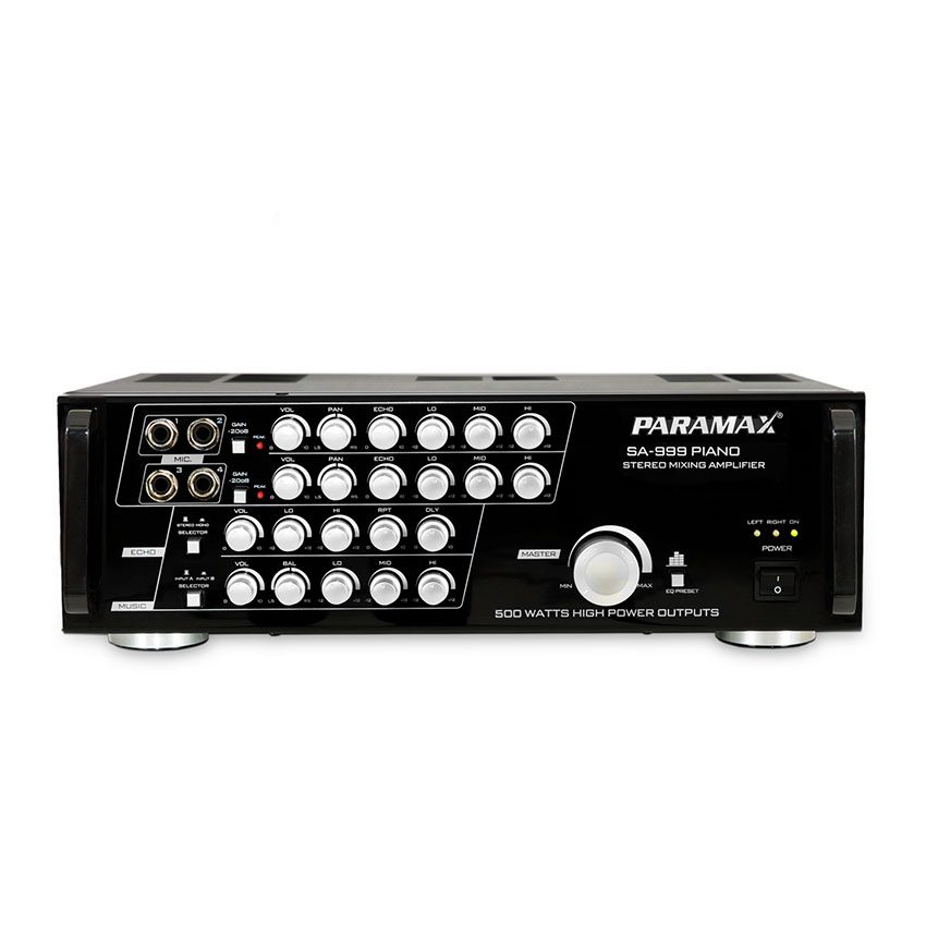 Amply karaoke Paramax SA-999 PIANO NEW - Hàng chính hãng 1 Amply karaoke Paramax SA-999 PIANO NEW - Hàng chính hãng