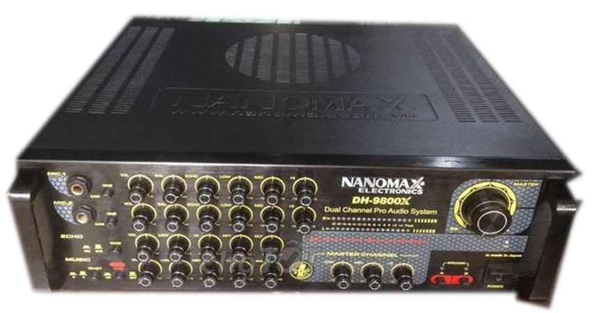 ampli-nanomax-dh-9800x-3 Mặt trên của Amply Nanomax DH-9800X