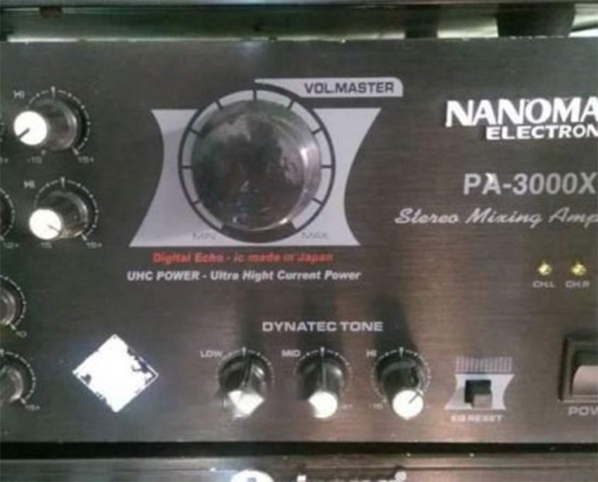 amplifier-karaoke-nanomax-pa3000x-2 Núm vặn điều chỉnh của Amply Nanomax PA-3000X