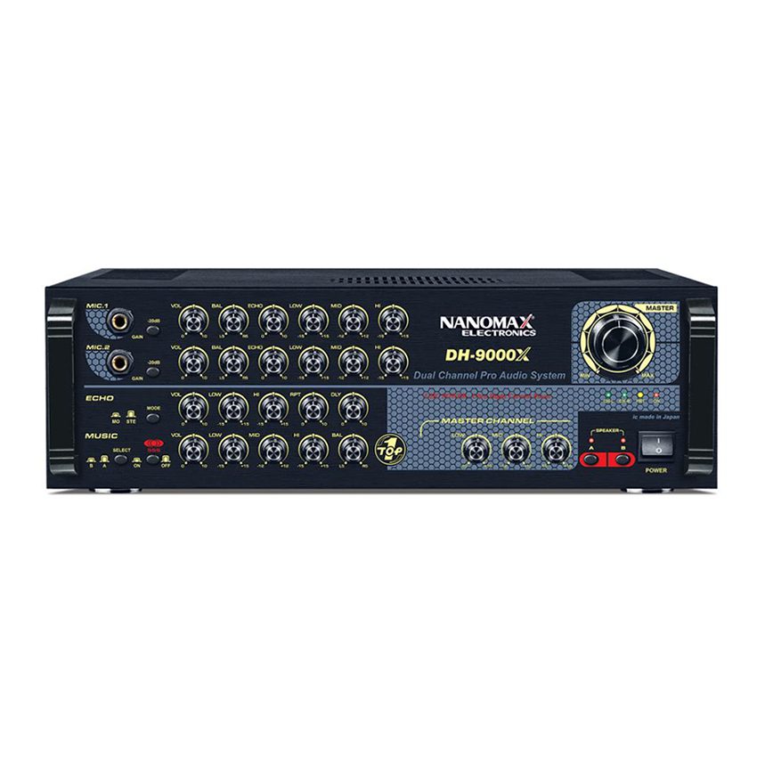 Amply Nanomax DH-9000X - Hàng chính hãng 1 Amply Nanomax DH-9000X - Hàng chính hãng