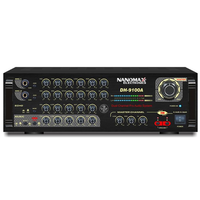 Amply Nanomax DH-9100A - Hàng chính hãng 1 Amply Nanomax DH-9100A - Hàng chính hãng