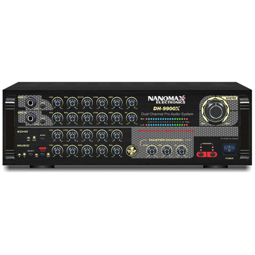 Amply Nanomax DH-9900X - Hàng chính hãng 1 Amply Nanomax DH-9900X - Hàng chính hãng