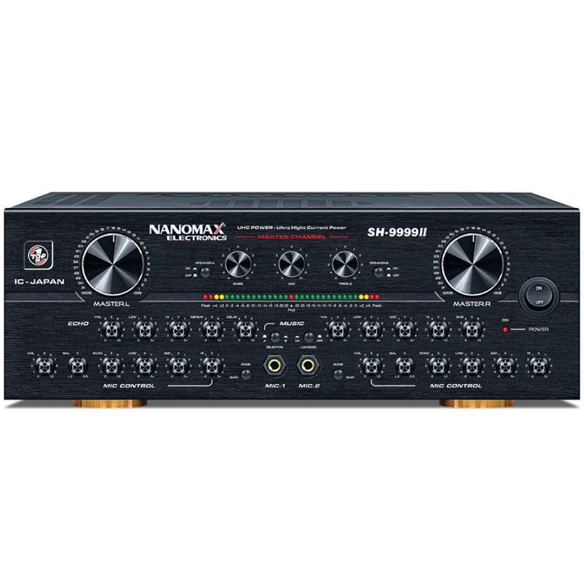 Amply Nanomax SH-9999 II - Hàng chính hãng 1 Amply Nanomax SH-9999 II - Hàng chính hãng