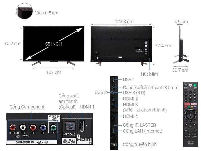 android-tivi-sony-kd-55x8500f-6 Chi tiết của androi Tivi Sony KD-55X8500F