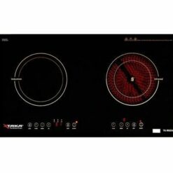 Bếp đôi hồng ngoại - điện từ Taka TK-IR02B - Hàng chính hãng