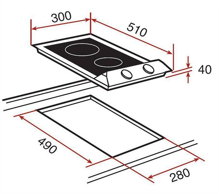bep-dien-tu-teka-vm-30-2p-1-2 Bếp điện từ Teka VM 30 2P
