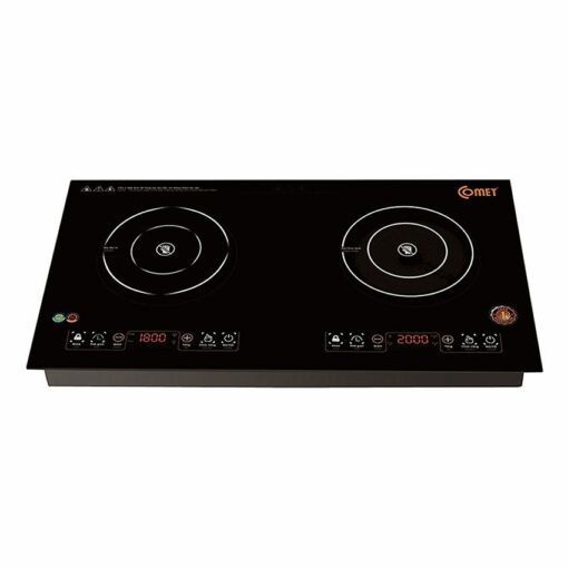 Bếp đôi điện từ kết hợp hồng ngoại Comet CM5576 - Hàng chính hãng