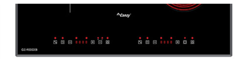 bep-doi-hong-ngoai-dien-tu-canzy-cz-900geb-4 Bếp đôi hồng ngoại điện từ Canzy CZ-900GEB với hệ thống điều khiển cảm ứng