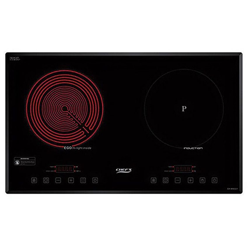 Bếp đôi hồng ngoại điện từ Chef's EH-MIX321 - Hàng chính hãng 1 Bếp đôi hồng ngoại điện từ Chef's EH-MIX321 - Hàng chính hãng
