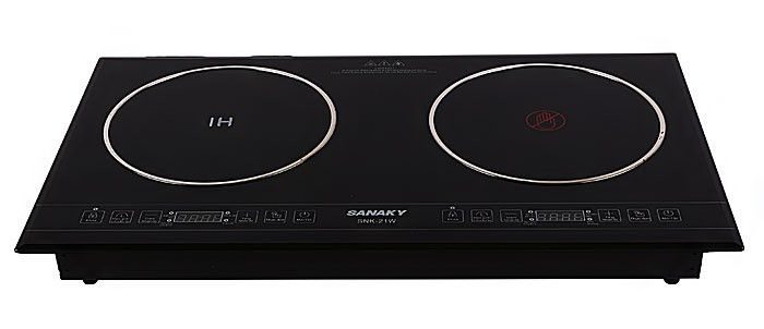 bep-doi-hong-ngoai-dien-tu-sanaky-snk21w-2 Bếp đôi hồng ngoại - điện từ Sanaky SNK-21W