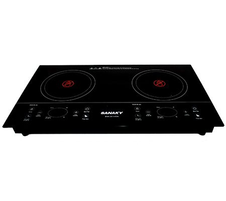 Bếp đôi hồng ngoại Sanaky SNK-201HGW - Hàng chính hãng 1 Bếp đôi hồng ngoại Sanaky SNK-201HGW - Hàng chính hãng