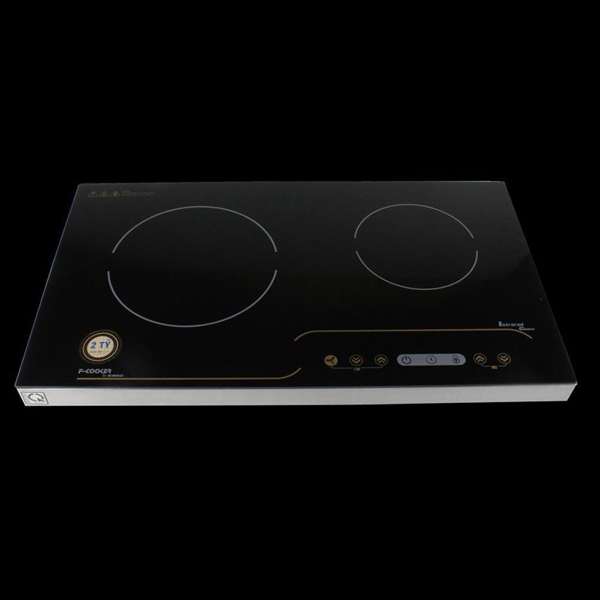 Bếp đôi hồng ngoại Sanko F-COOKER - Hàng chính hãng 1 Bếp đôi hồng ngoại Sanko F-COOKER - Hàng chính hãng