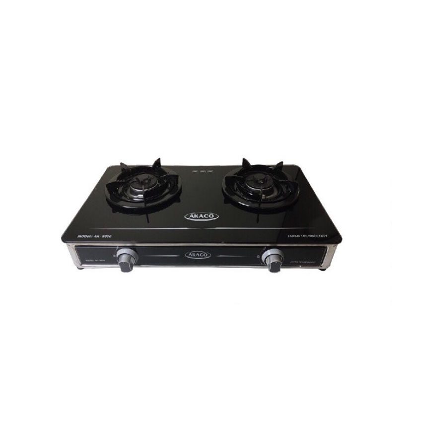 Bếp gas đôi Akaco AK-8000 - Hàng chính hãng 1 Bếp gas đôi Akaco AK-8000 - Hàng chính hãng