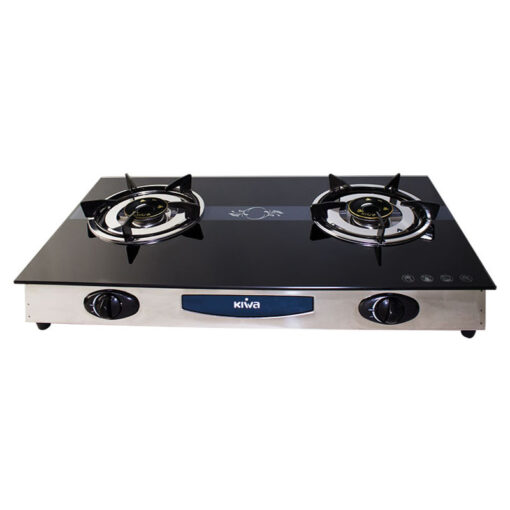 Bếp gas đôi dương kính Kiwa KA-2112GBK - Hàng chính hãng