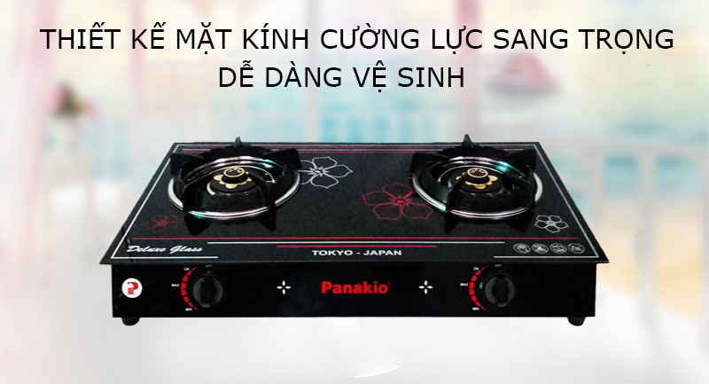 bep-gas-doi-panakio-pkg-780sj-3 Thiết kế của Bếp gas đôi Panakio PKG-780SJ