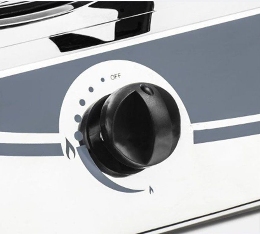 Núm vặn điều khiển của Bếp gas đôi Shimono  SM140