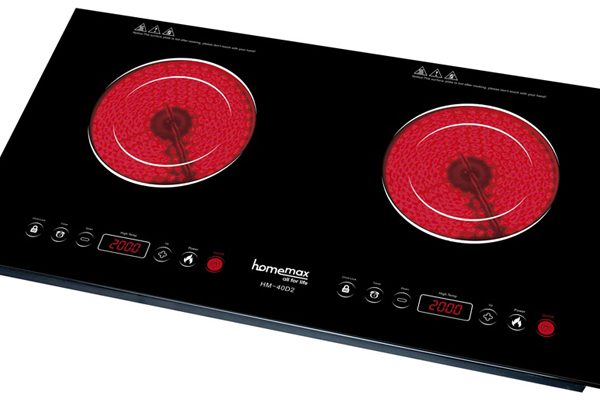 Bếp hồng ngoại đôi Homemax HMHN-HM-40D2 - Hàng chính hãng 1 Bếp hồng ngoại đôi Homemax HMHN-HM-40D2 - Hàng chính hãng
