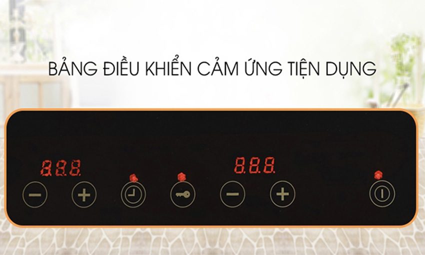 bep-tu-hong-ngoai-kangaroo-kg499n-628129 Bếp từ hồng ngoại Kangaroo KG499N sử dụng bảng điều khiển cảm ứng trượt