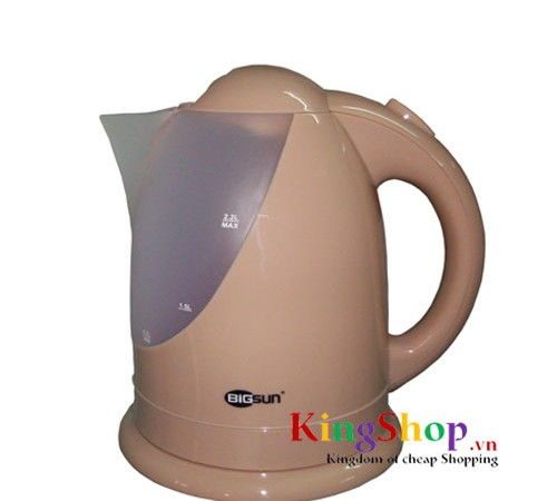 Bình đun siêu tốc Bigsun BK-22P - Thương hiệu Việt - Hàng chính hãng 1 Bình đun siêu tốc Bigsun BK-22P - Thương hiệu Việt - Hàng chính hãng