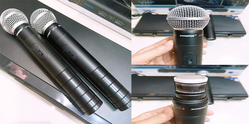 bo-2-micro-khong-day-shure-ut-2-2 Micro của Bộ 2 Micro không dây Shure UT-2