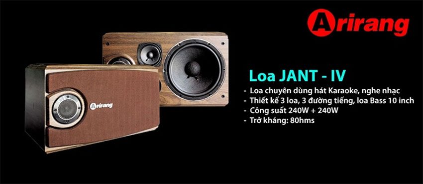 Chi tiết của loa karaoke Arirang Jant 4